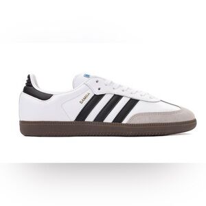 Men’s adidas Samba OG Athletic Shoe - Cloud White / Core Black / Gum size 10.5